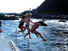 diving